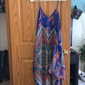 a pattered sequin hearts dress